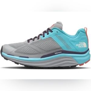 The North Face Vectiv Enduris Trail Running Shoes Womens 6 37 NEW Blue Gray
